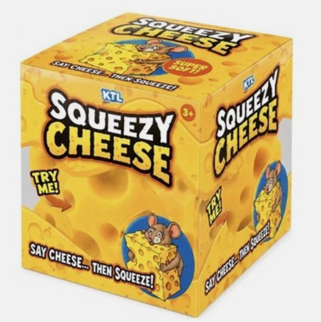 KTL Jumbo Squeezy Cheese dough-feel squishy toy